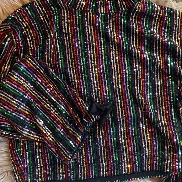 Free People multicolor sequin top - Picture 2 of 5